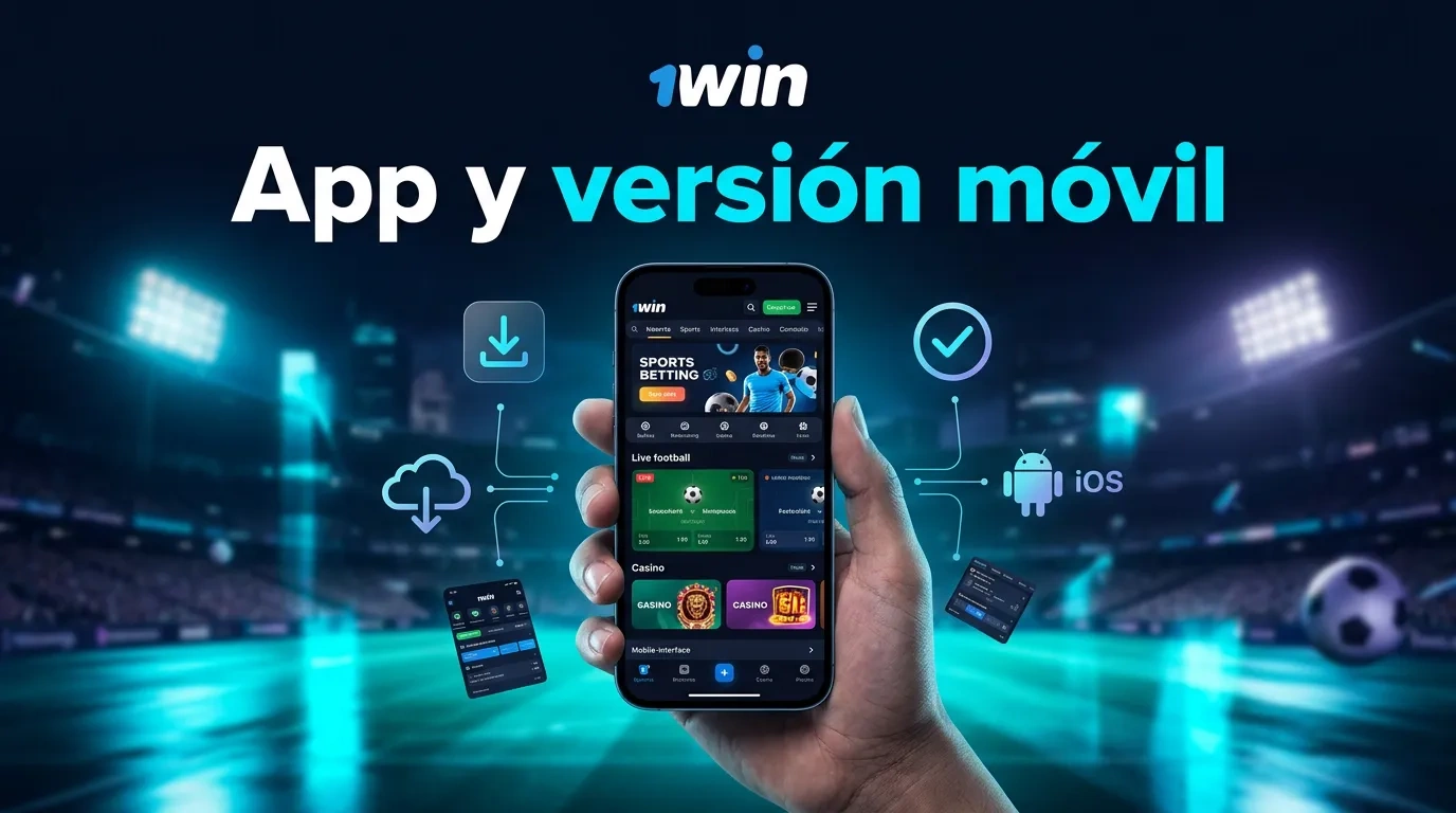Aplicación y versión móvil de 1win para usuarios de Latinoamérica